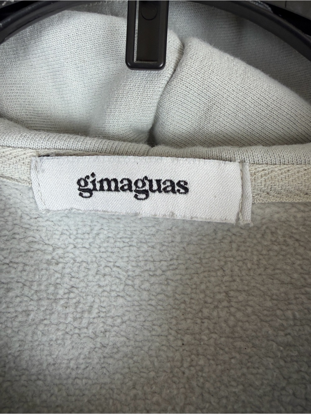 Gimaguas NWOT Women’s Corset Hoodie With Full Zip Front. Light Gray. Size XL. - Picture 6 of 15